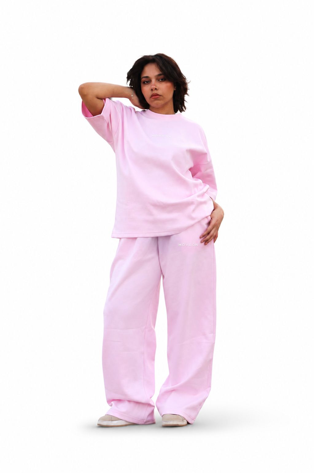 Linen Pink Set