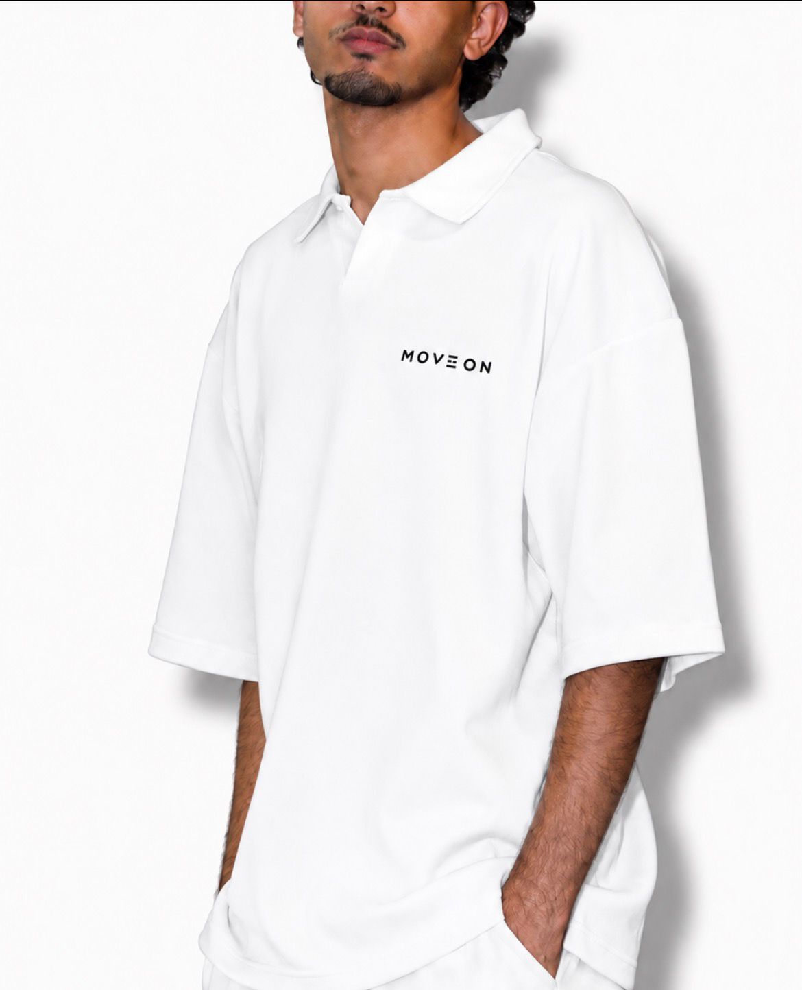 MOVE ON Polo Set White